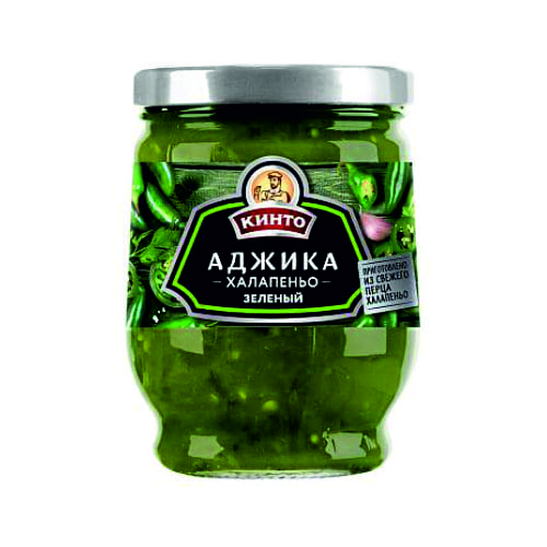 Кинто приправа перечный аджика халапеньо, 265 гр